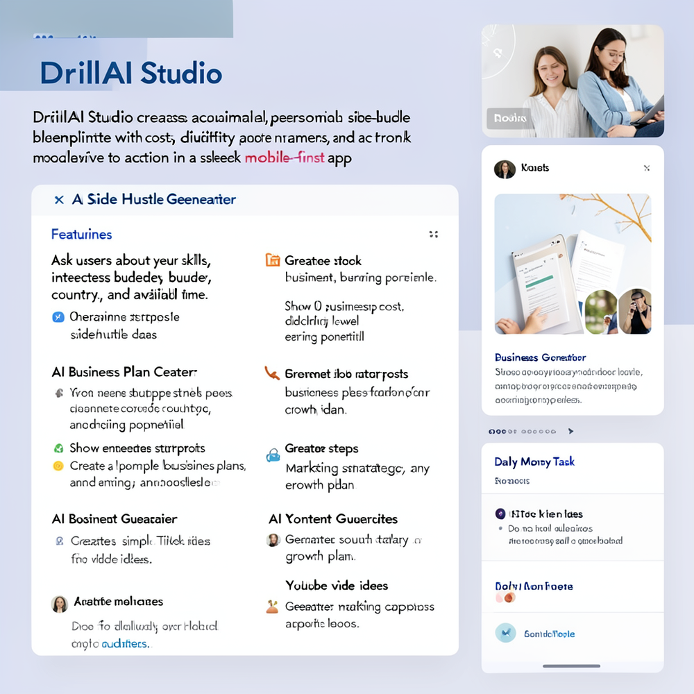 DrillAI Studio website