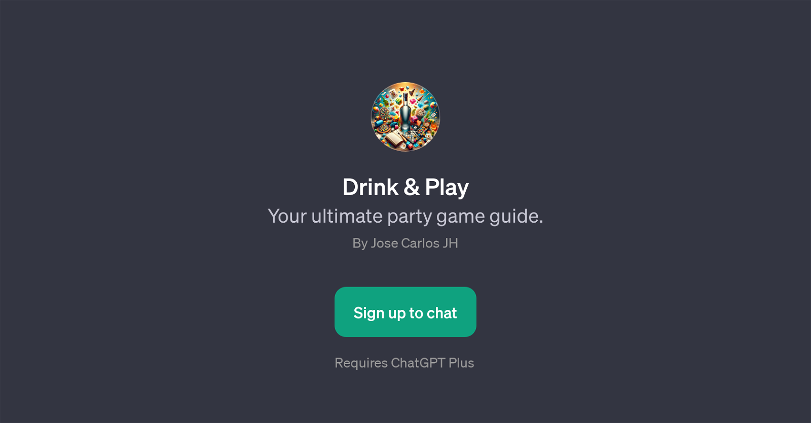 Drink & Play website