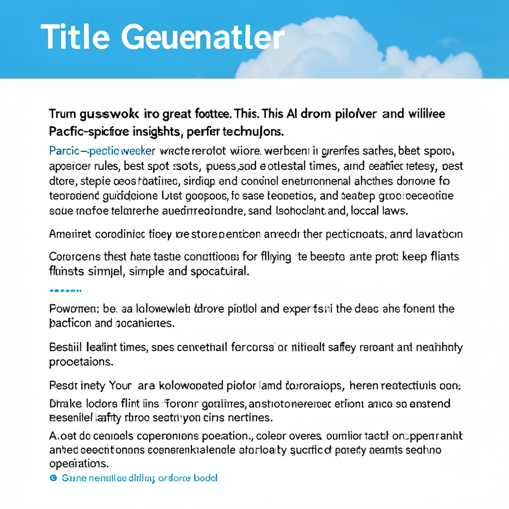 Title Generator website