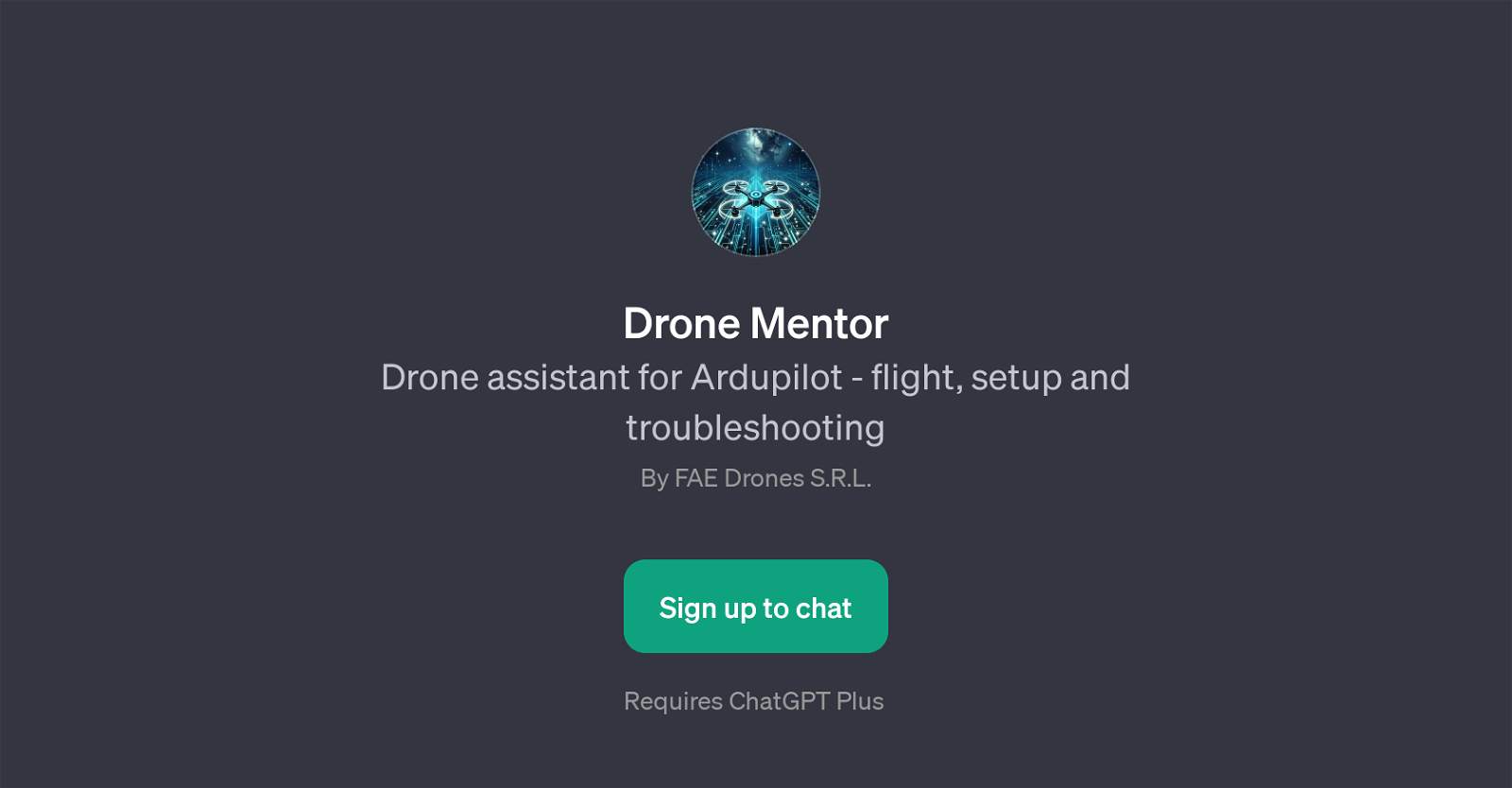 Drone Mentor website