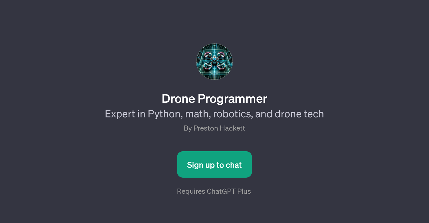 Drone Programmer website