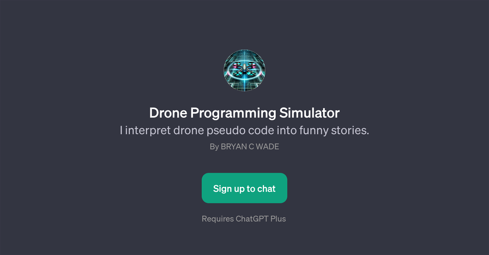 Drone Programming Simulator website