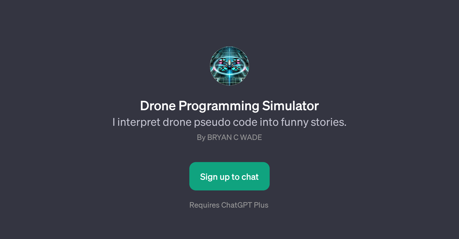 Drone Programming Simulator website