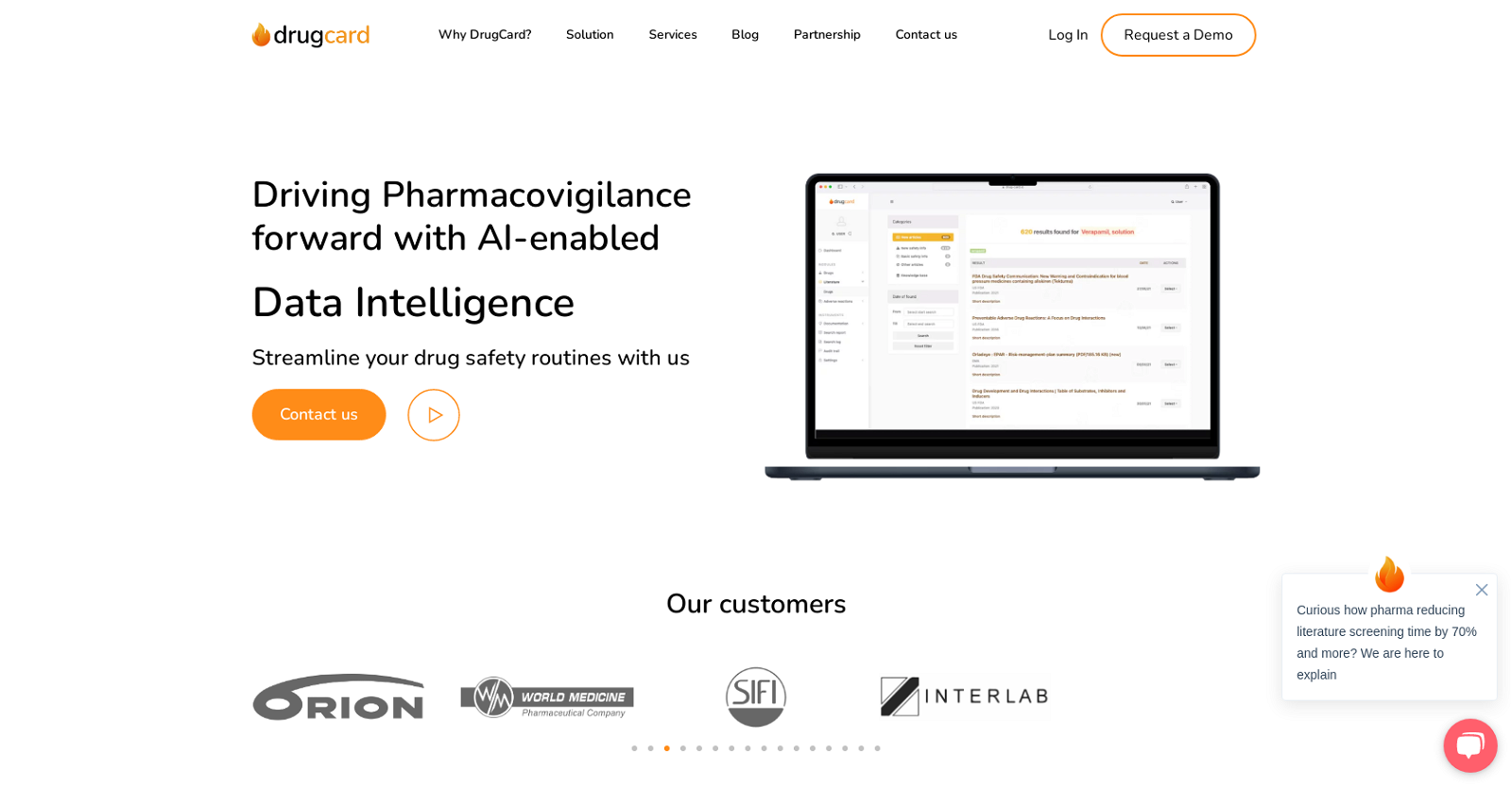 DrugCard website