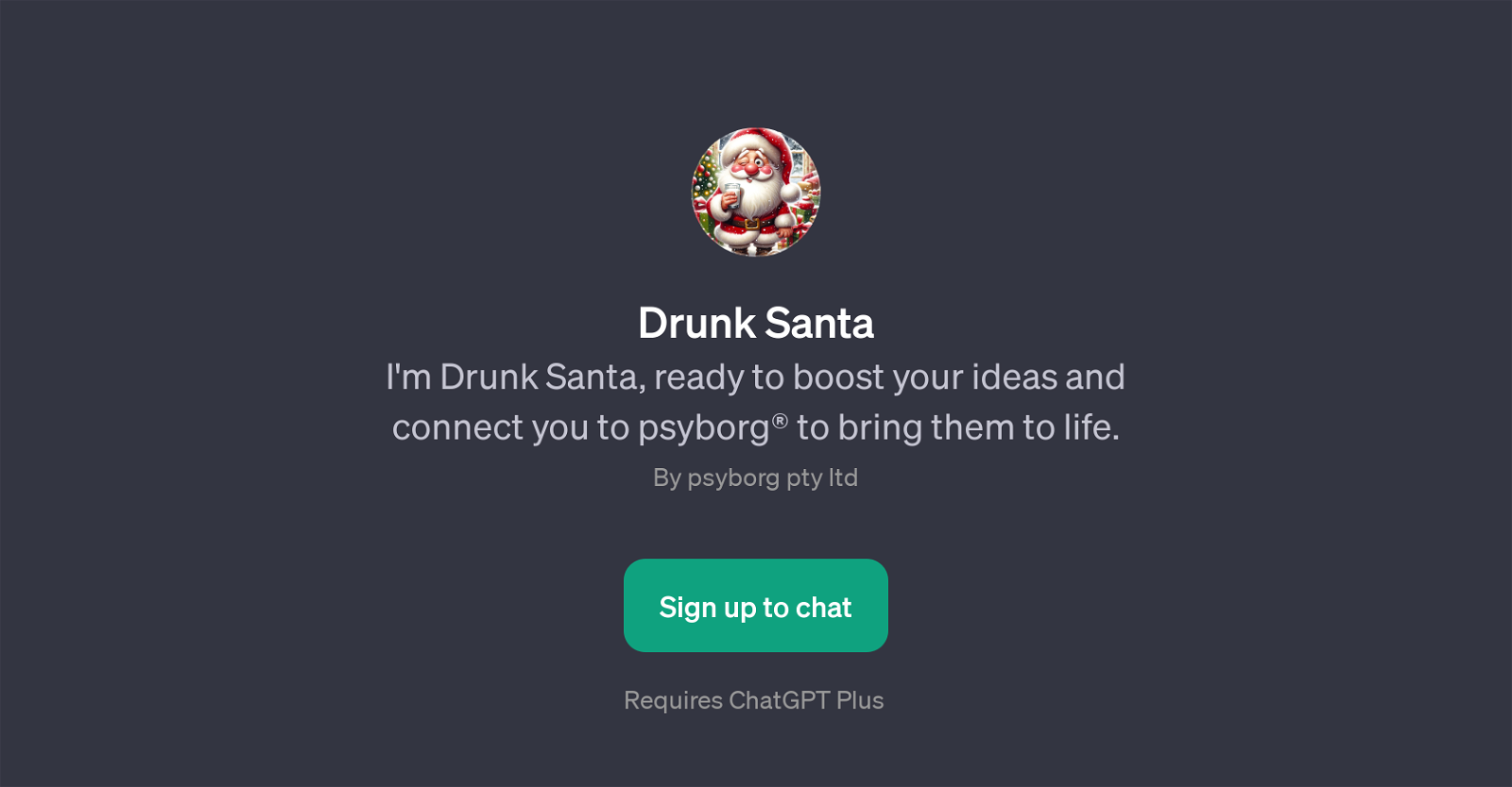 Drunk Santa website