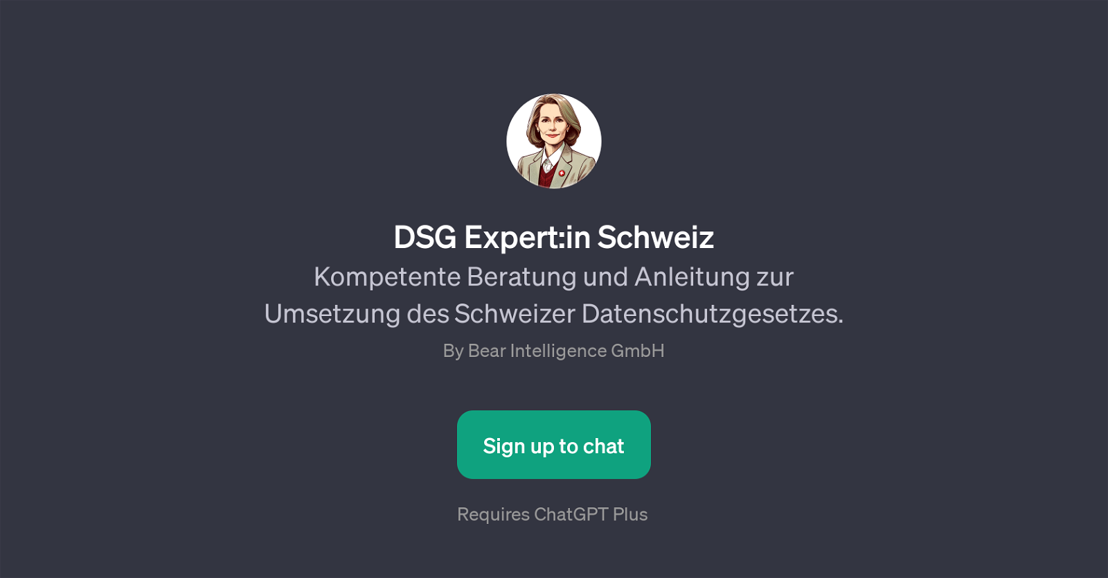 DSG Expert:in Schweiz website