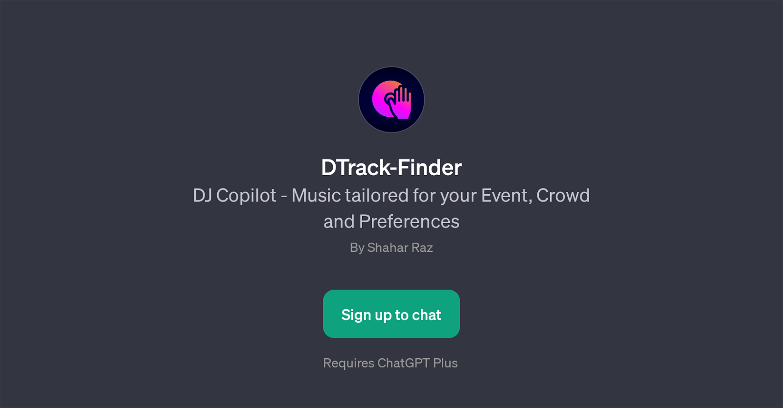 DTrack-Finder website