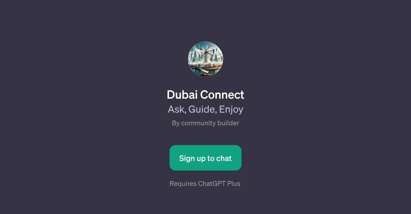 Dubai Connect website