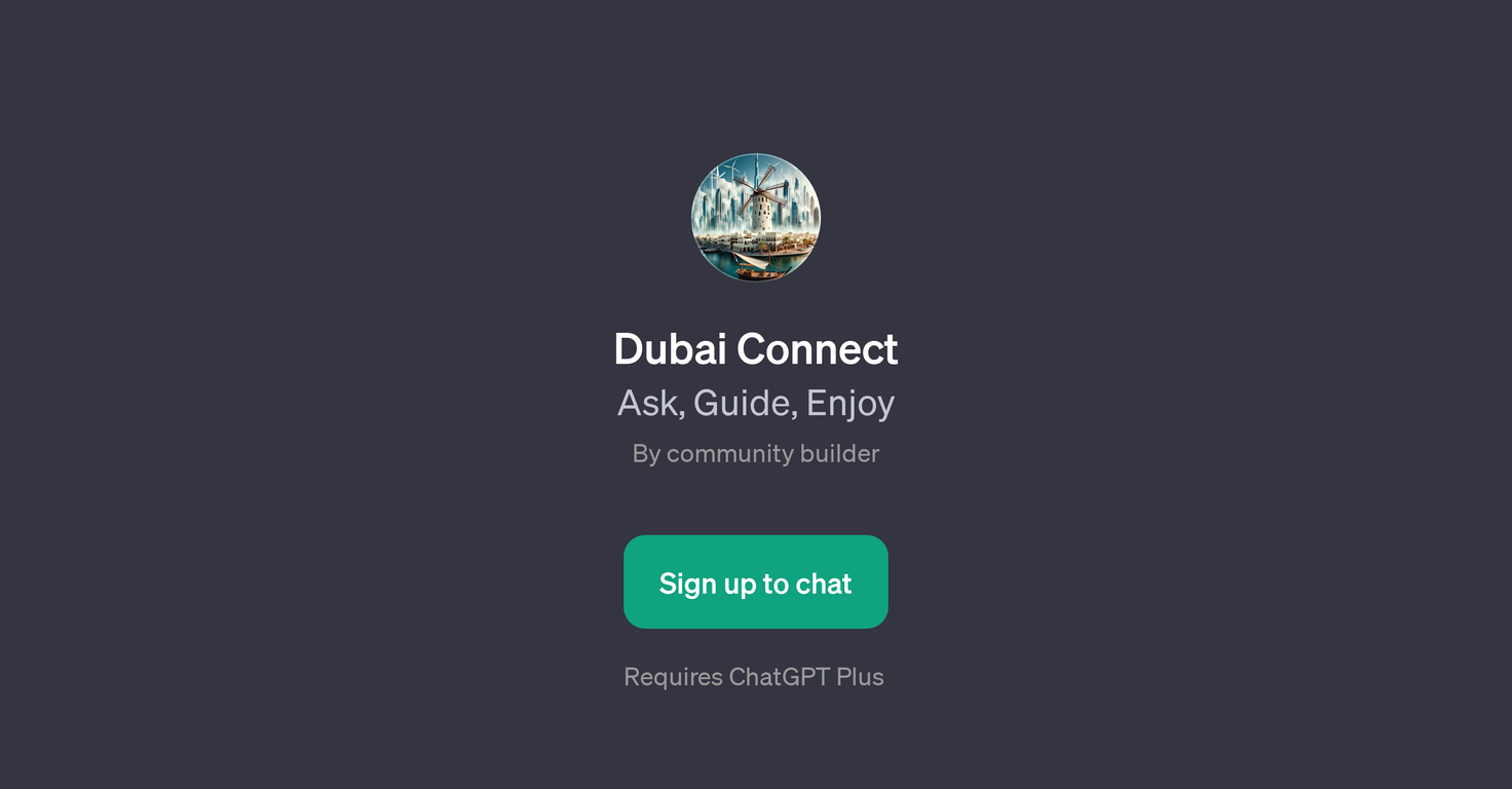 Dubai Connect website