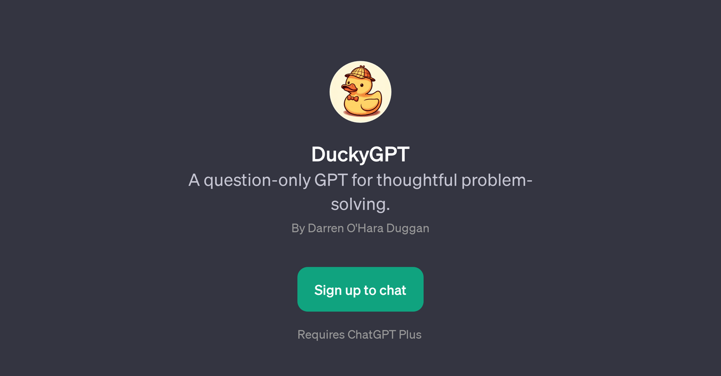 DuckyGPT website