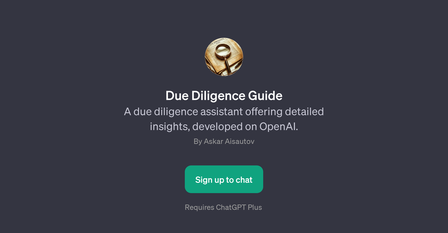 Due Diligence Guide website