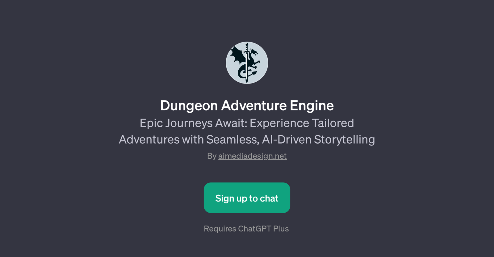 Dungeon Adventure Engine website