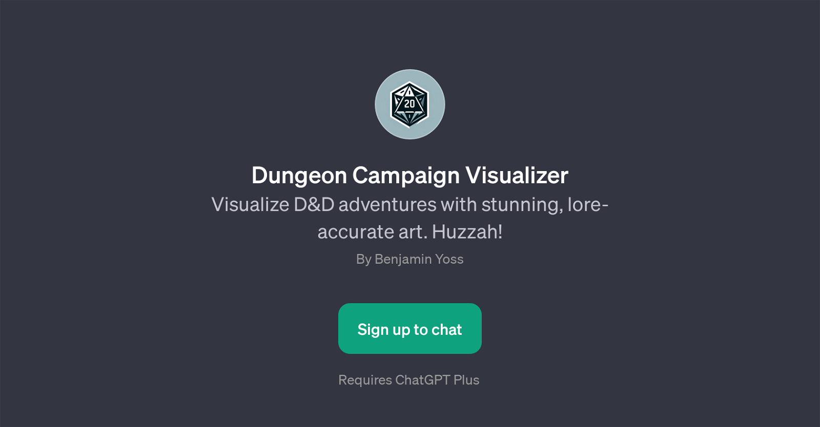 Dungeon Campaign Visualizer website