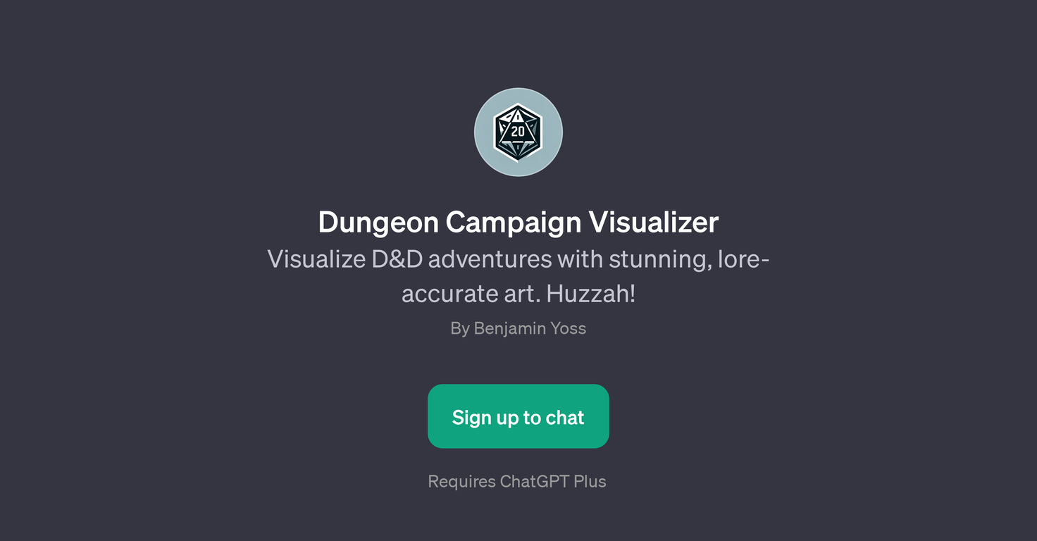 Dungeon Campaign Visualizer website