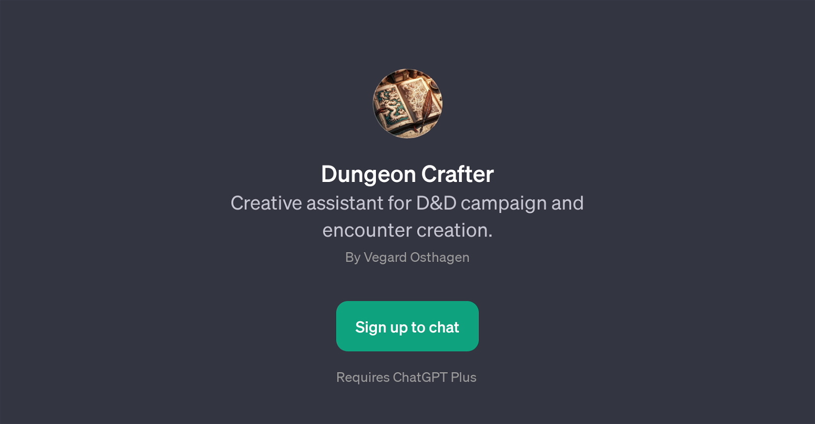 Dungeon Crafter website