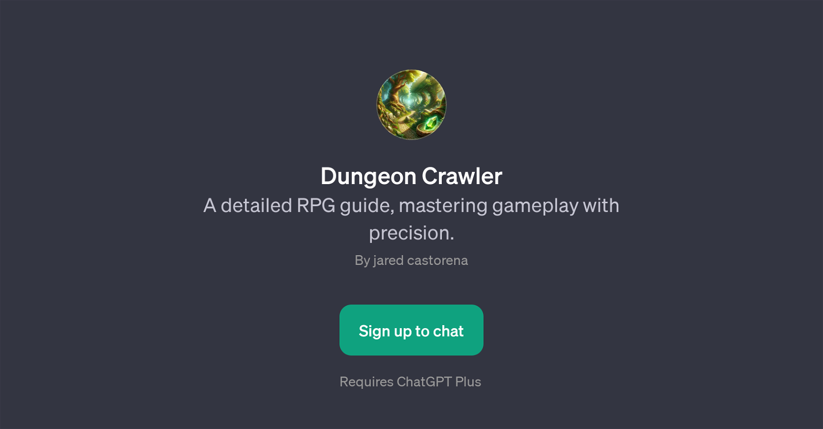 Dungeon Crawler website