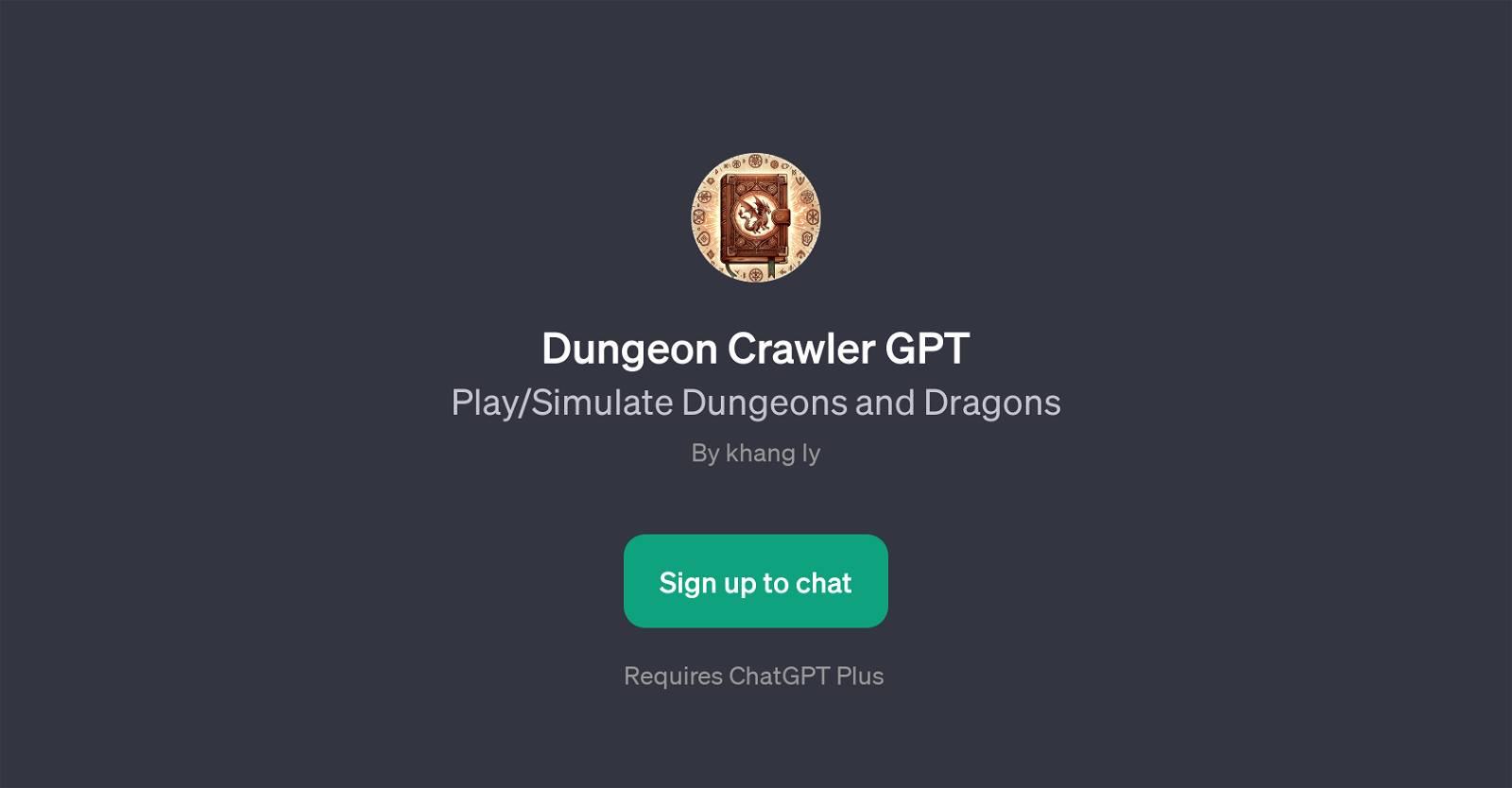 Dungeon Crawler GPT website