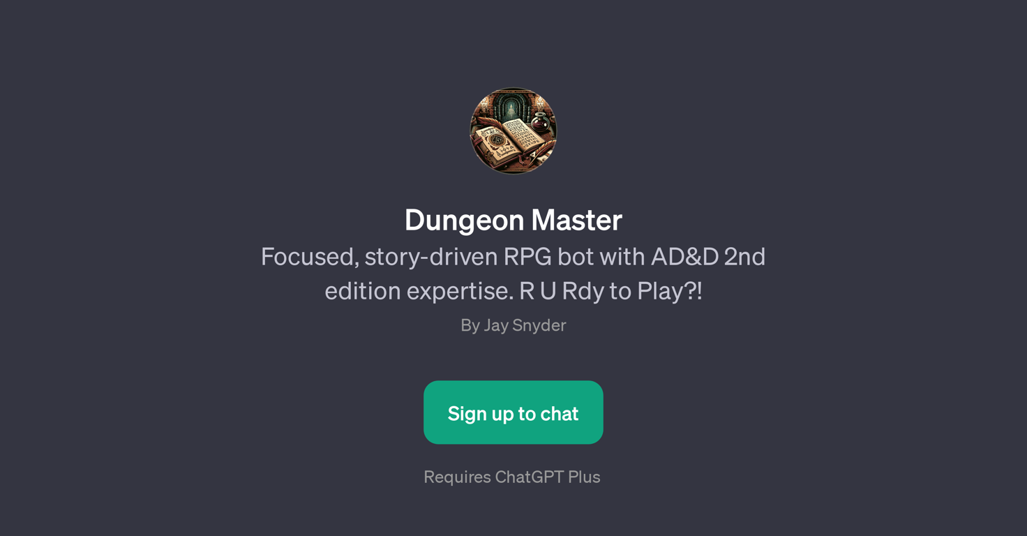 Dungeon Master website