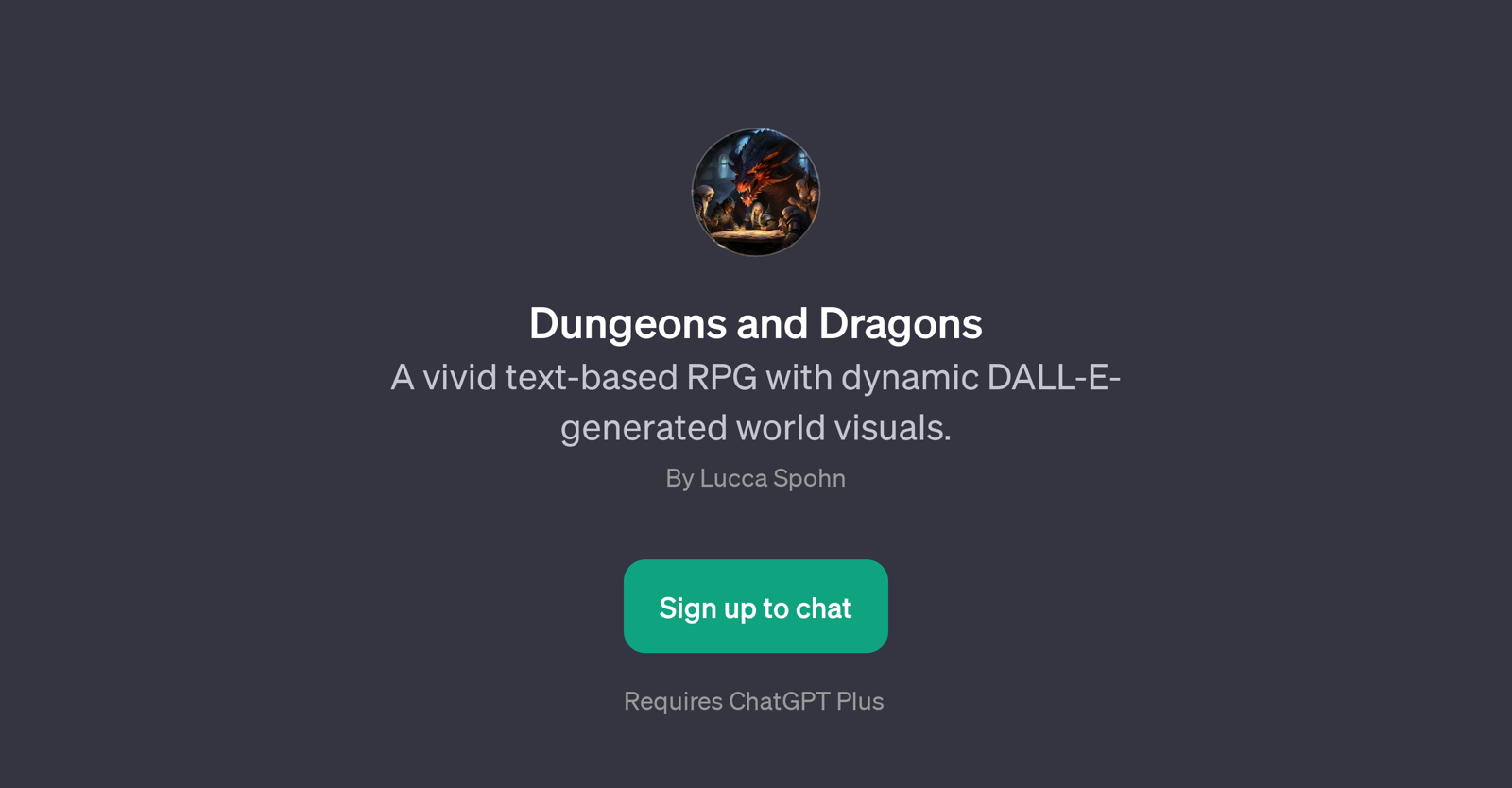 Dungeons and Dragons GPT website