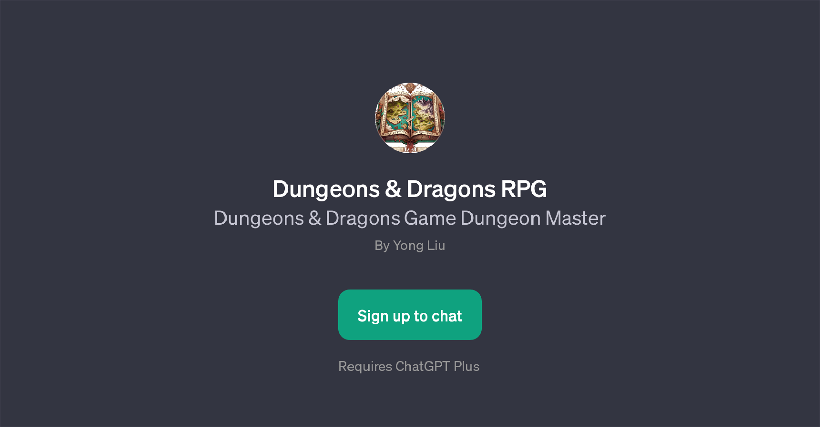 Dungeons & Dragons RPG GPT website