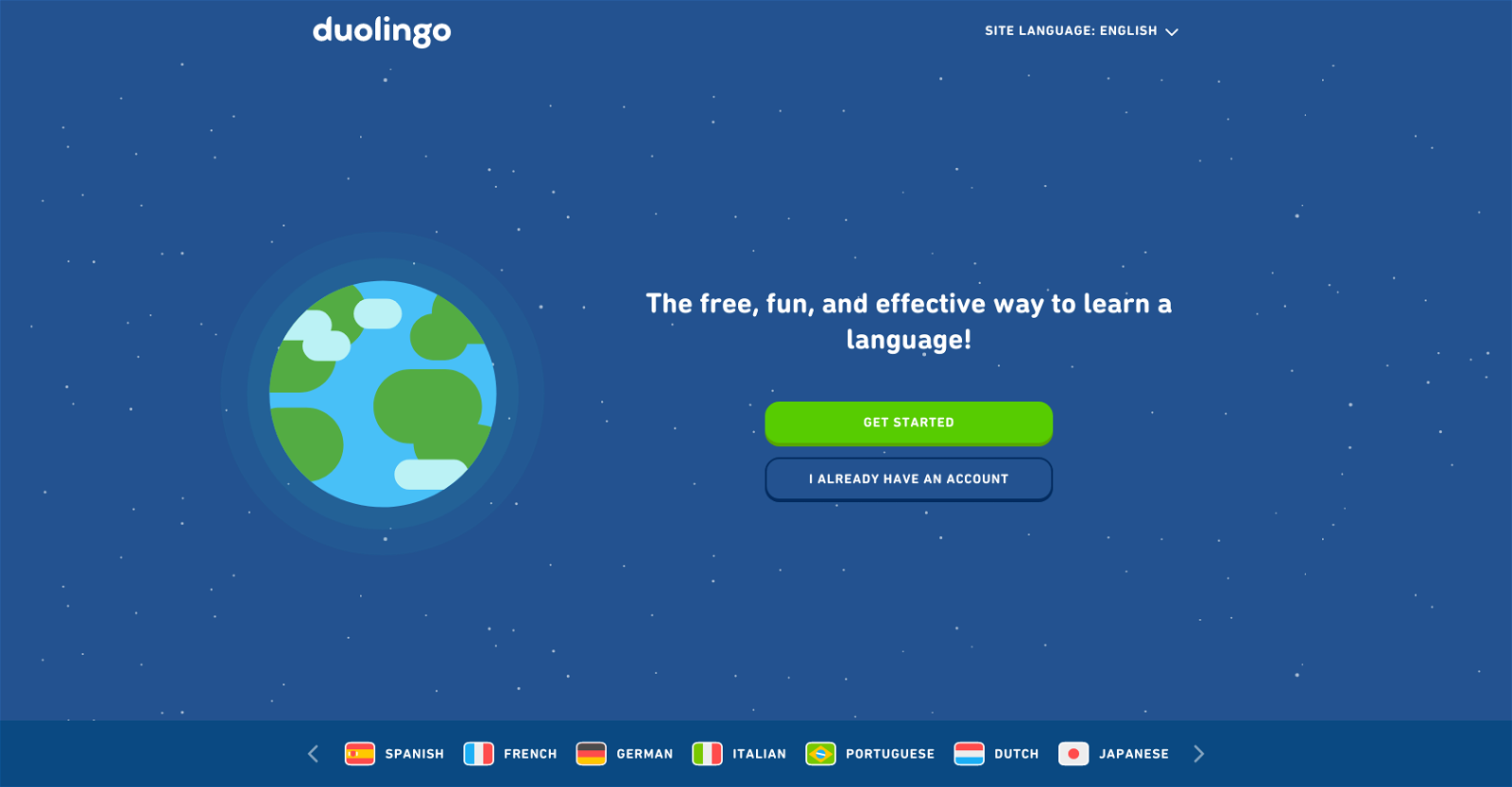 Duolingo Max website
