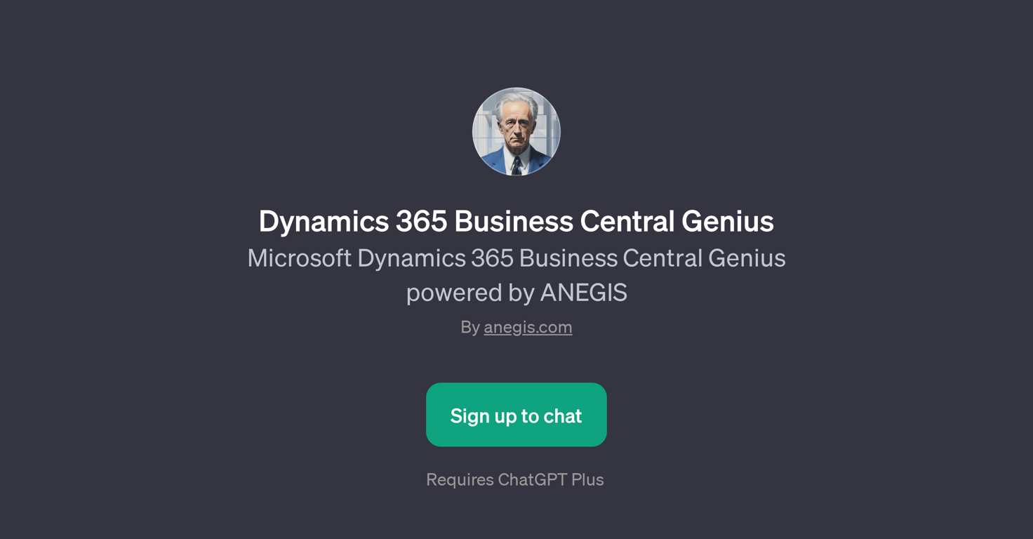 Dynamics 365 Business Central Genius website