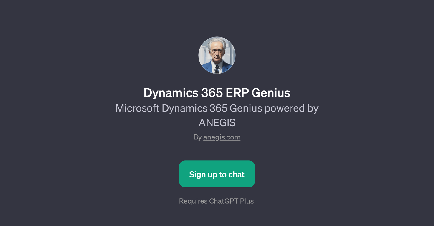 Dynamics 365 ERP Genius website