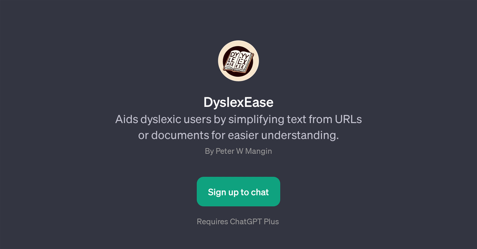 DyslexEase website