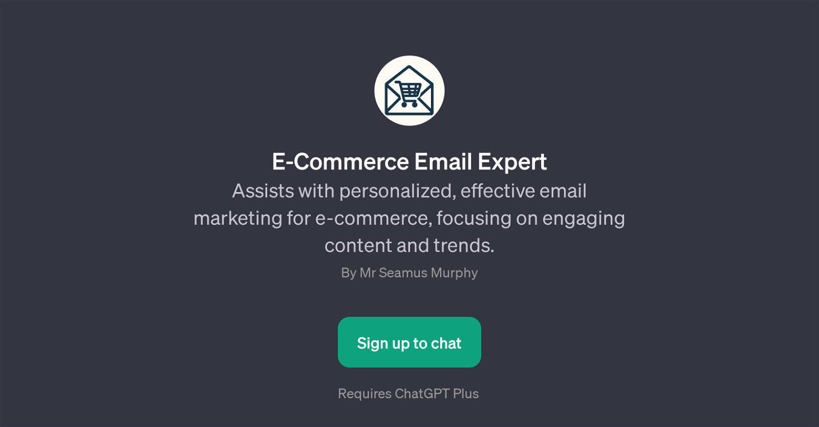 E-Commerce Email Expert website