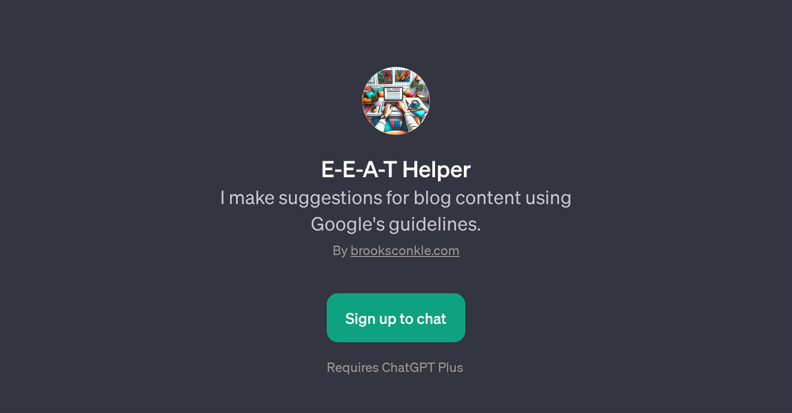 E-E-A-T Helper website