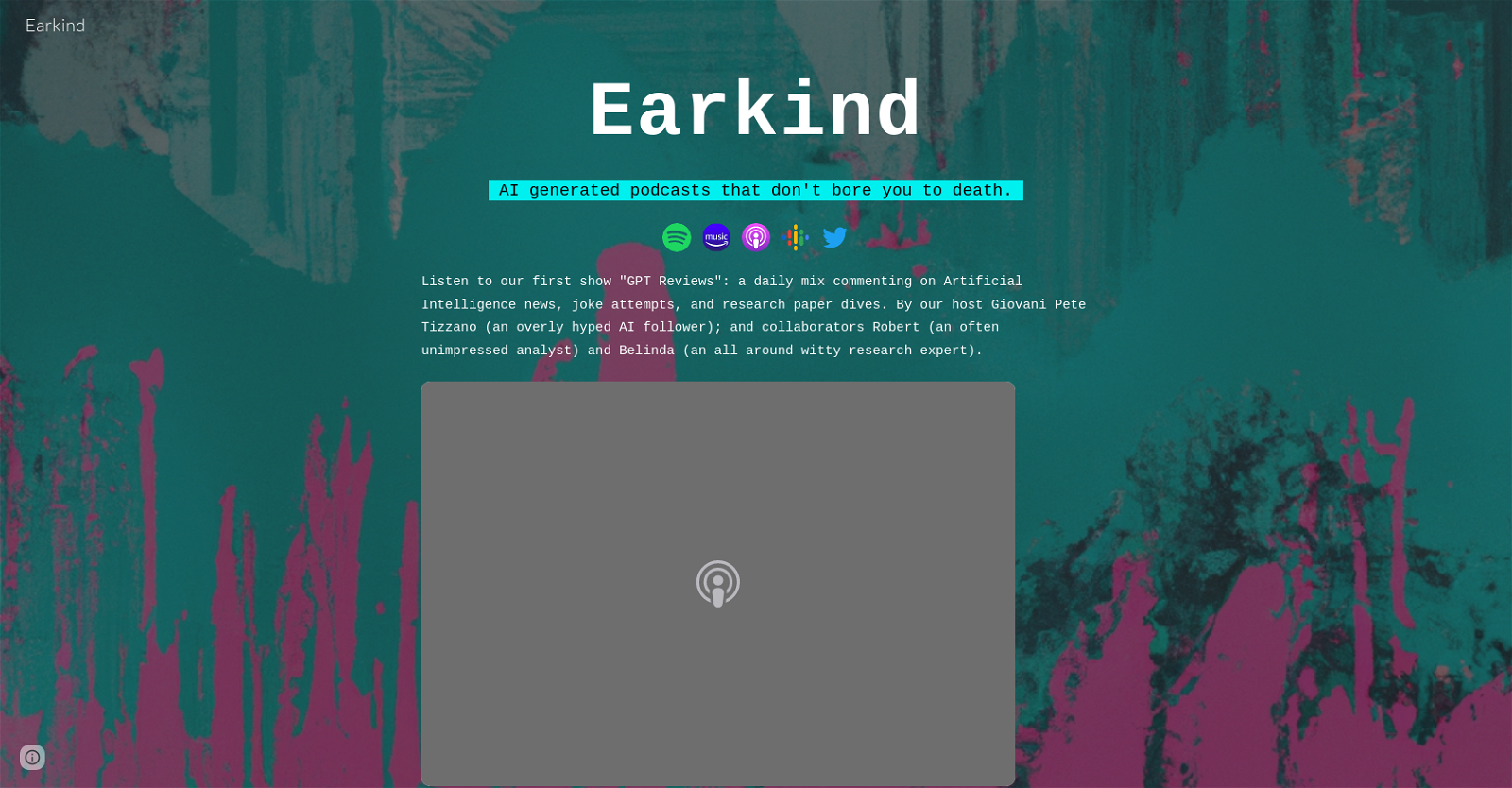Earkind website