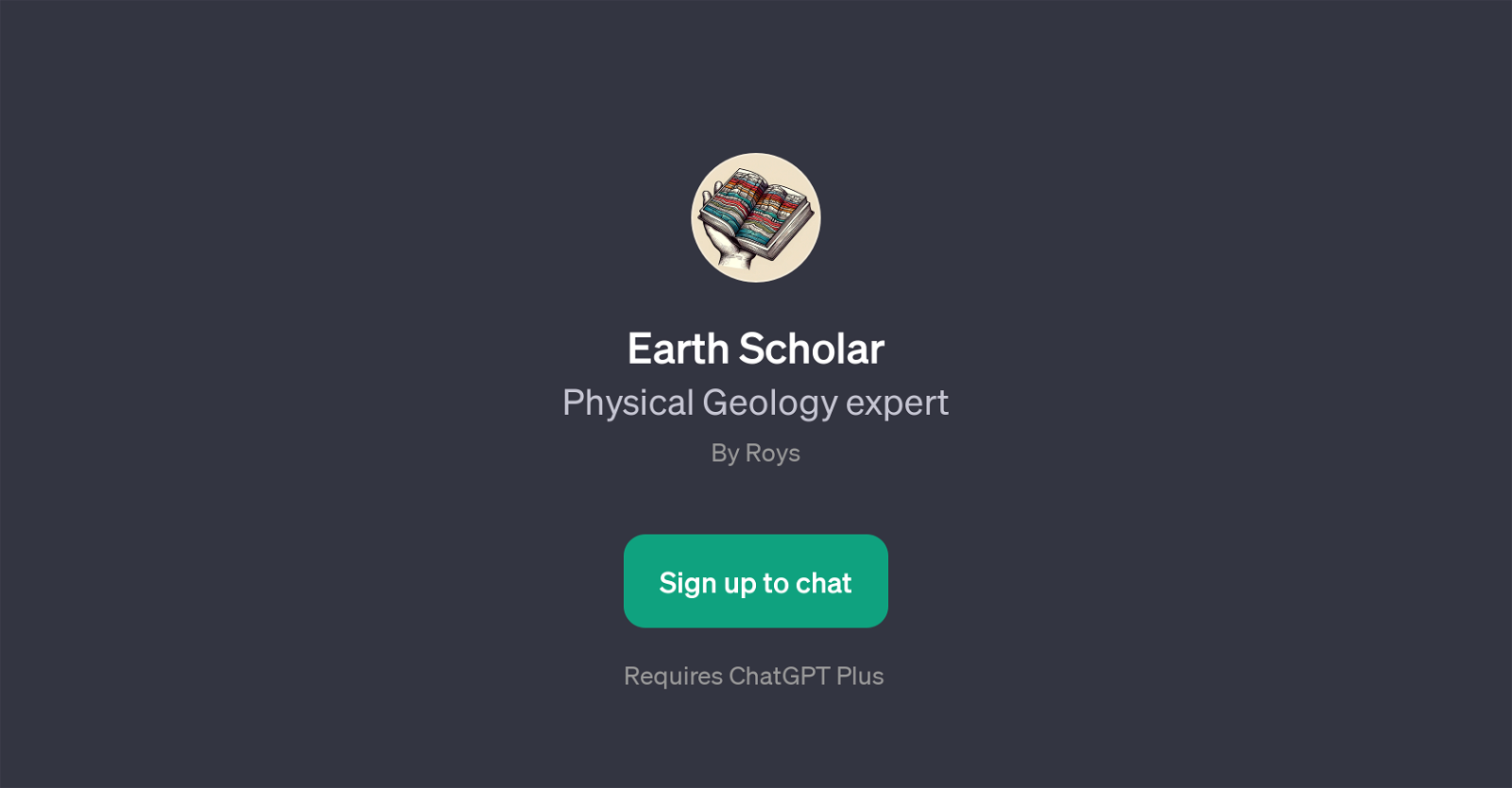 Earth Scholar website