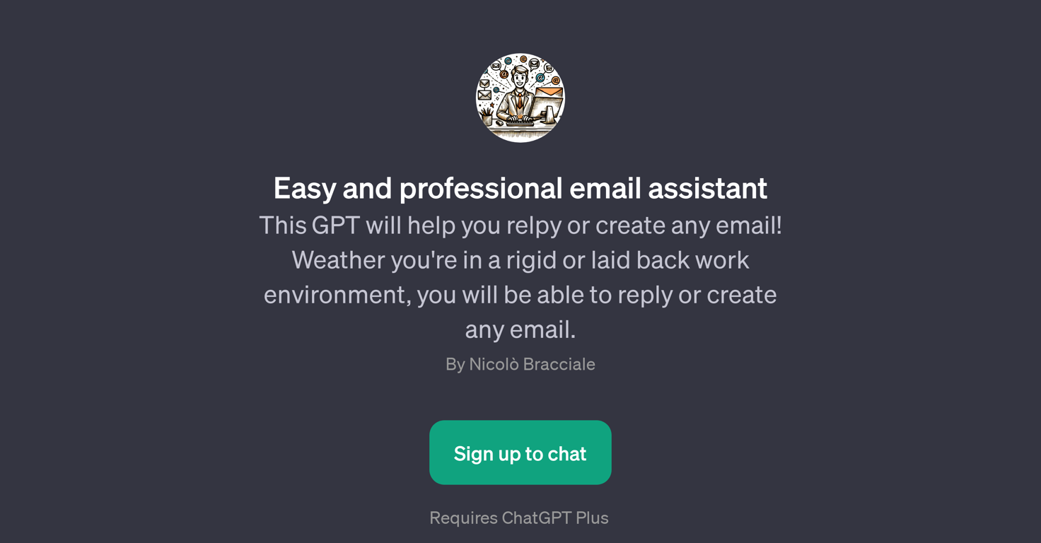 Easy and Professional Email Assistant website