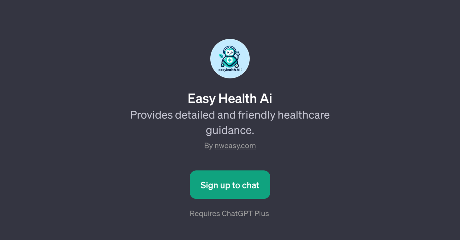 Easy Health Ai website
