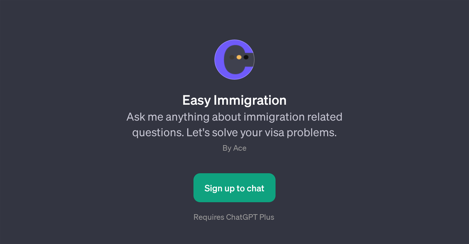 Easy Immigration website