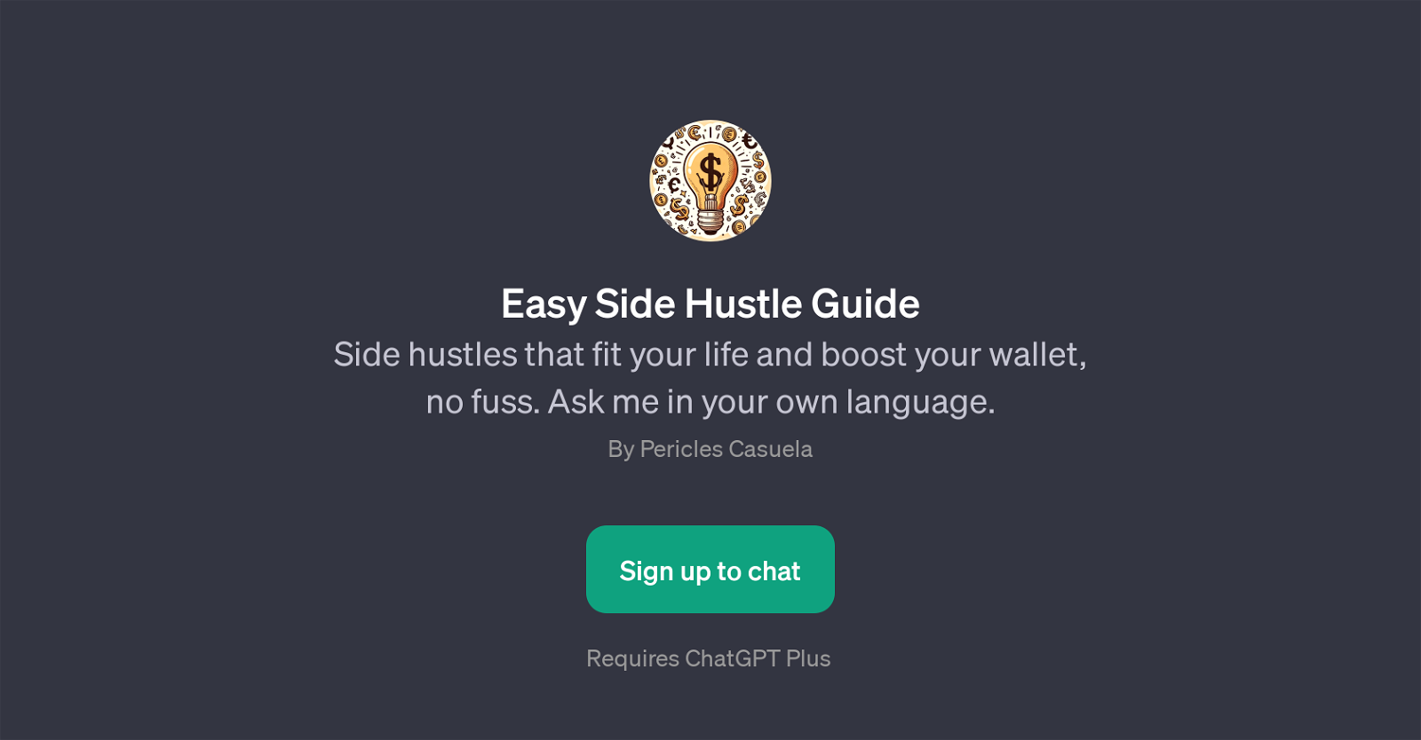 Easy Side Hustle Guide website