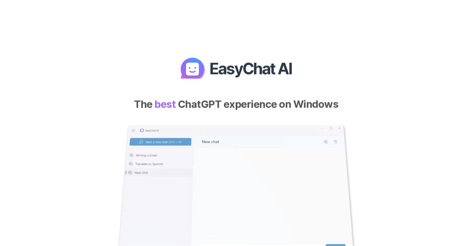 EasyChat AI website