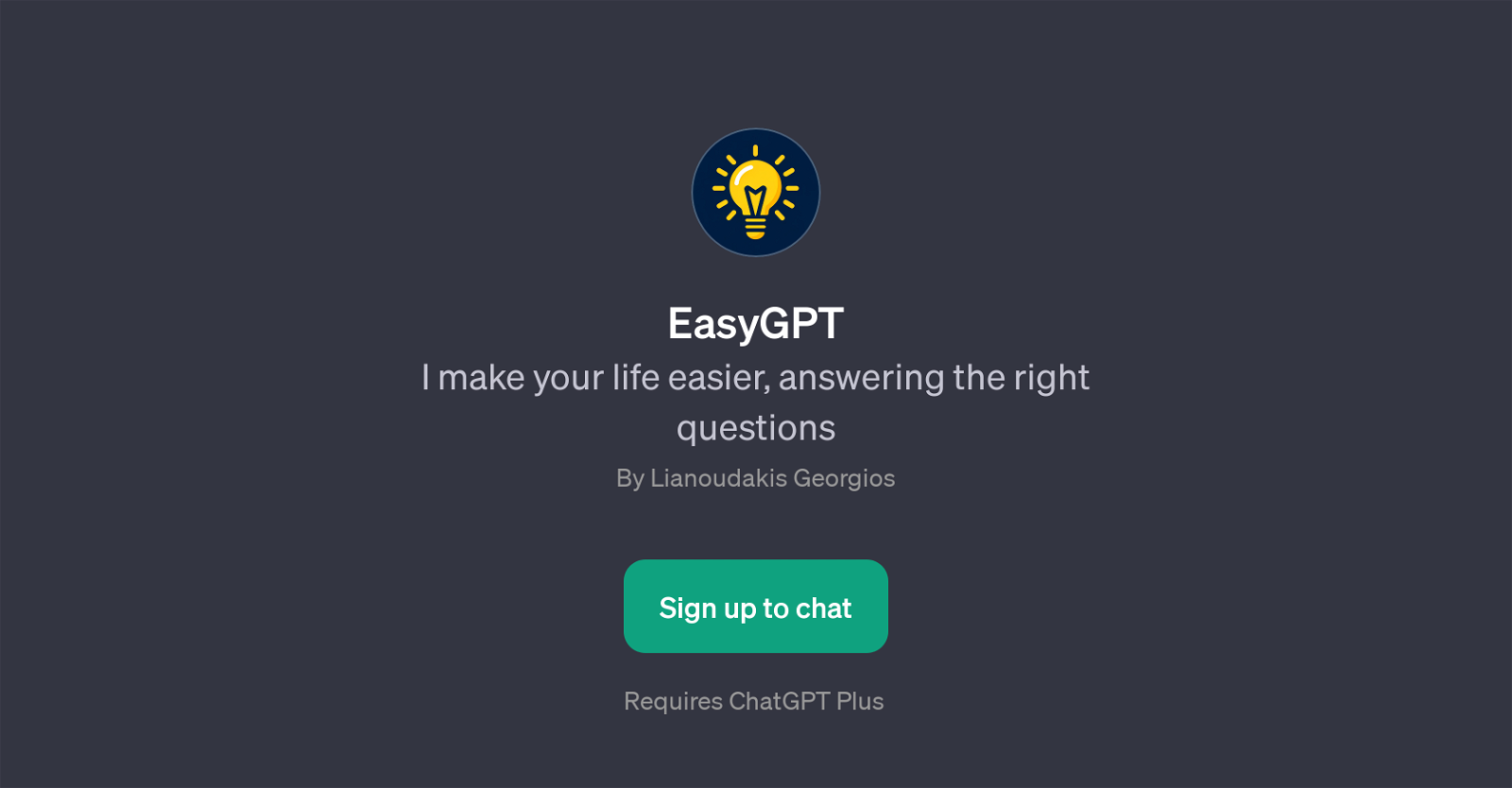 EasyGPT website