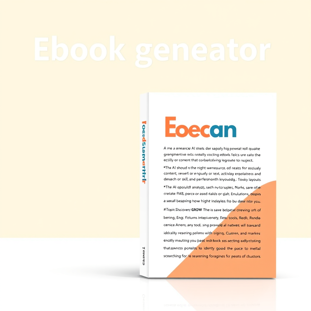 Ebook generator website