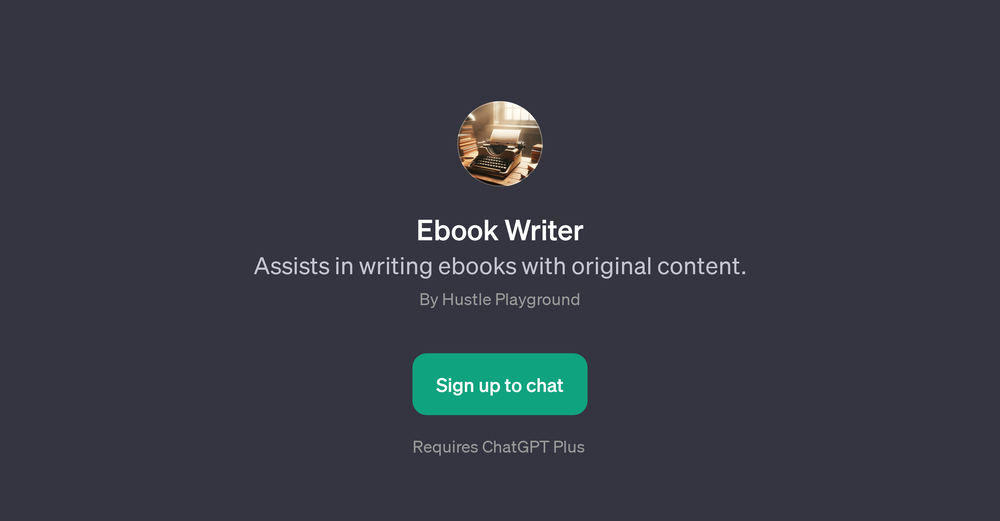 Ebook Writer website