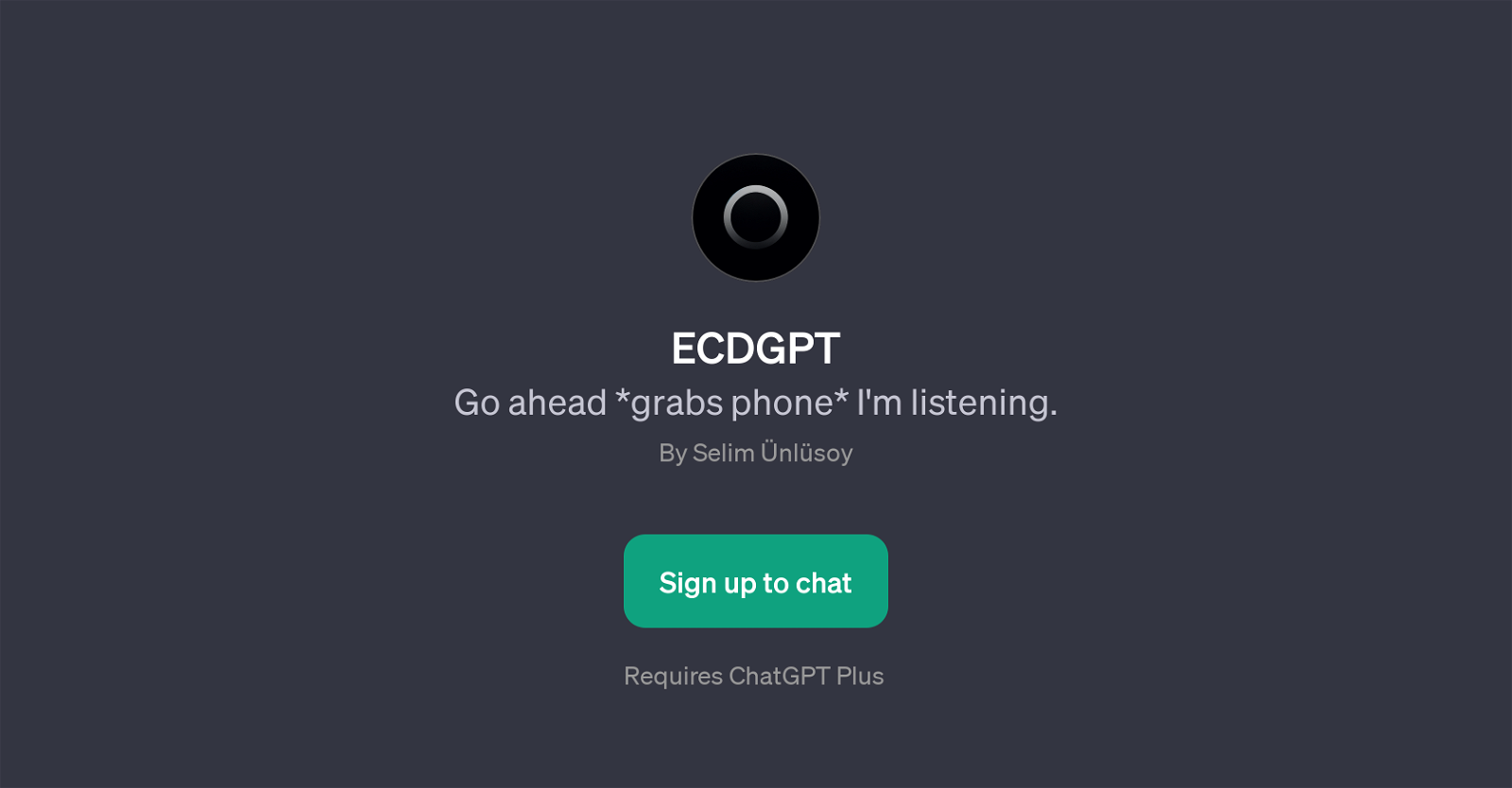ECDGPT website