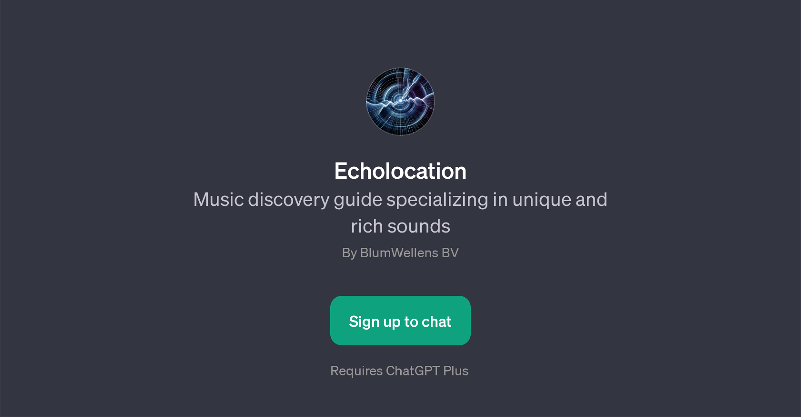 Echolocation website