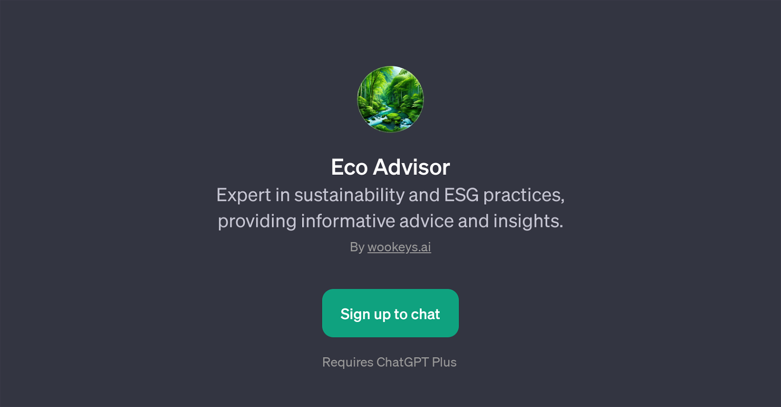 Eco Advisor website