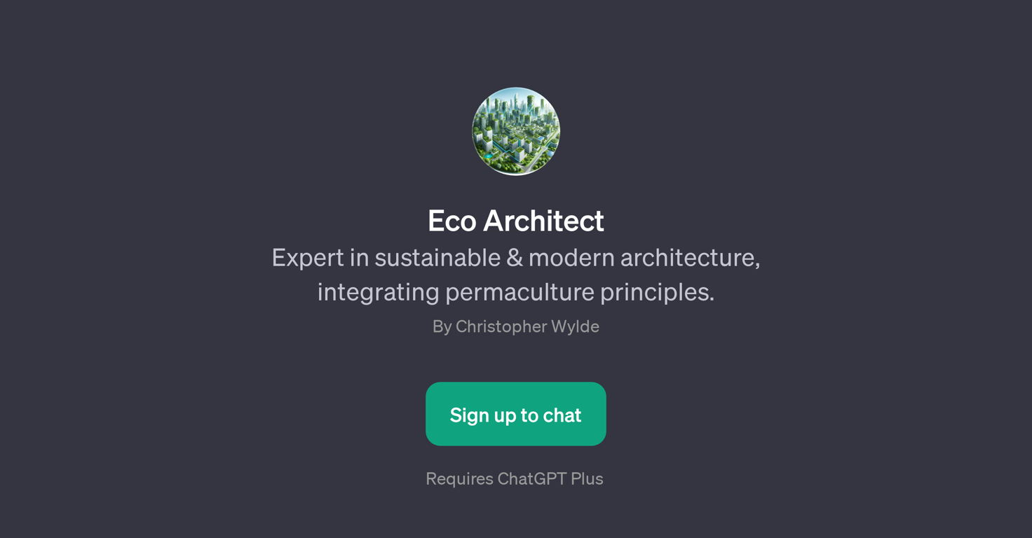 Eco Architect website