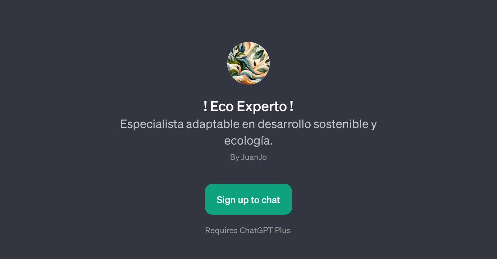 Eco Experto website