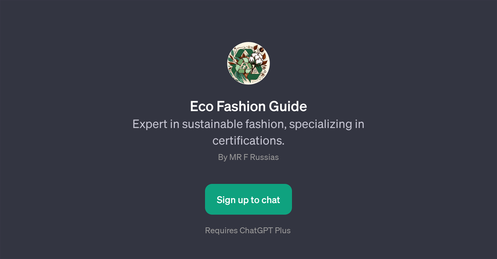 Eco Fashion Guide website
