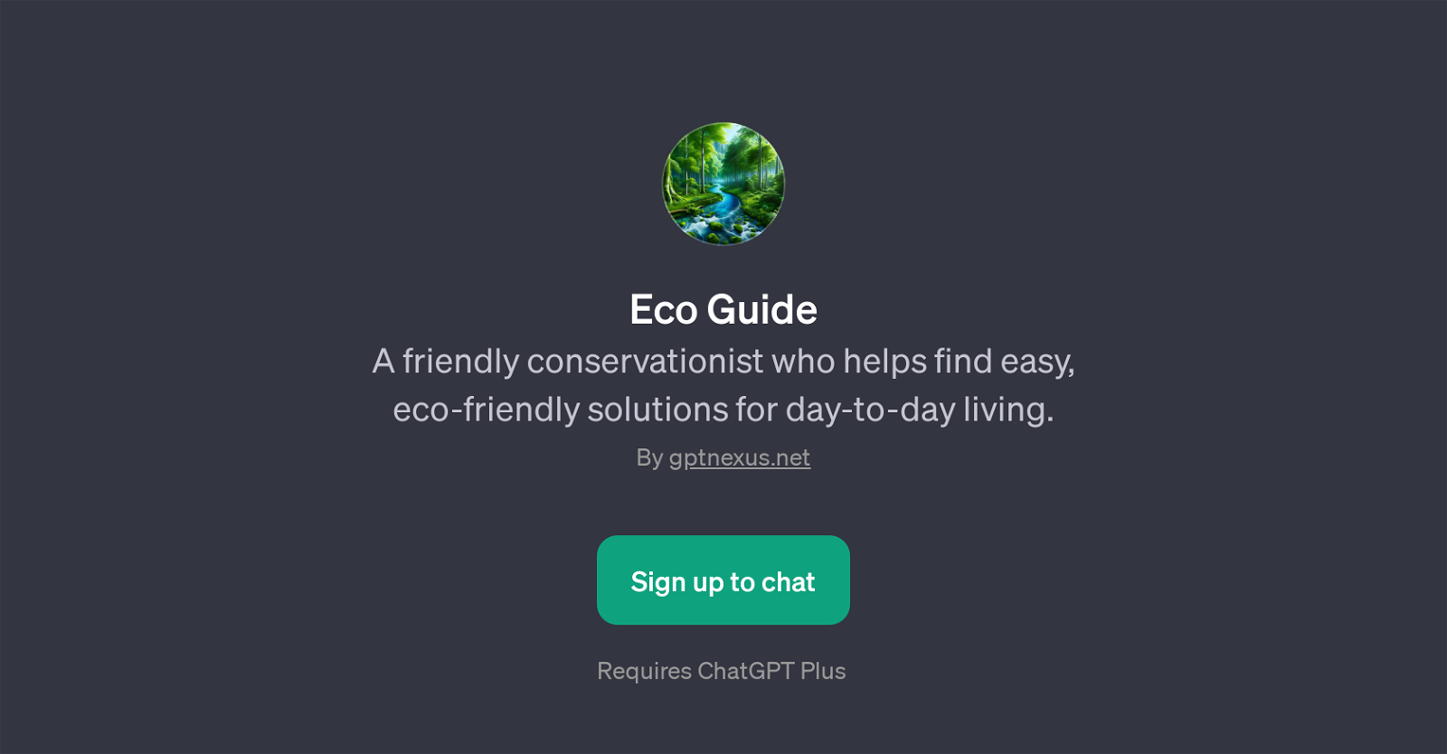Eco Guide website