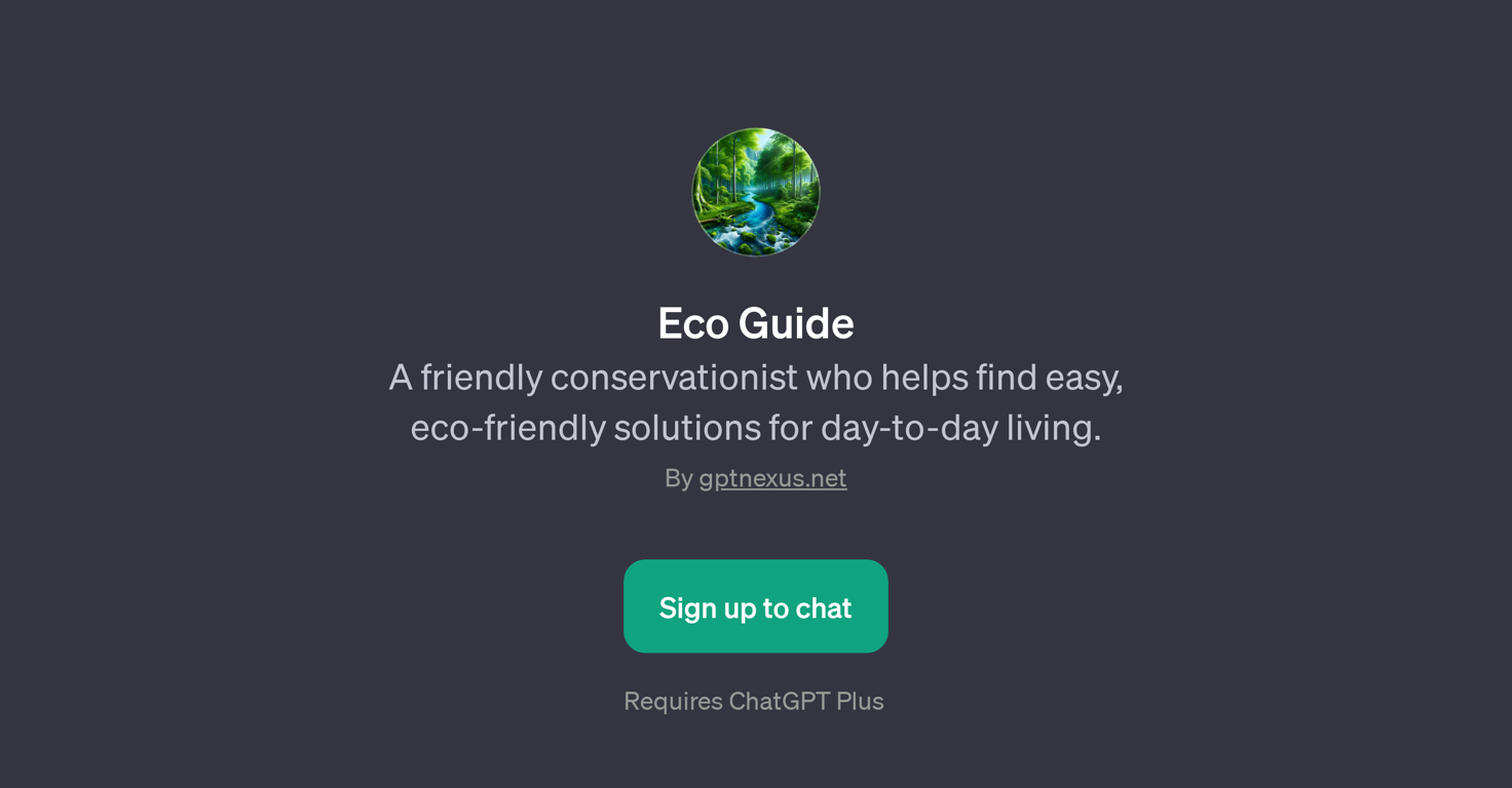 Eco Guide website