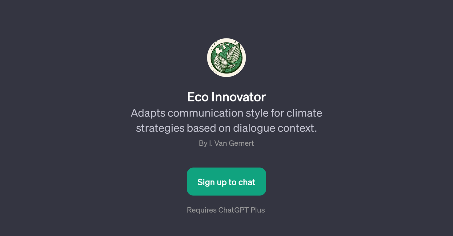 Eco Innovator website