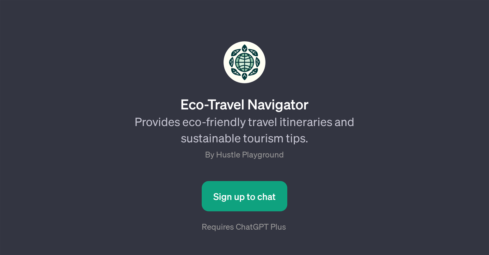 Eco-Travel Navigator website